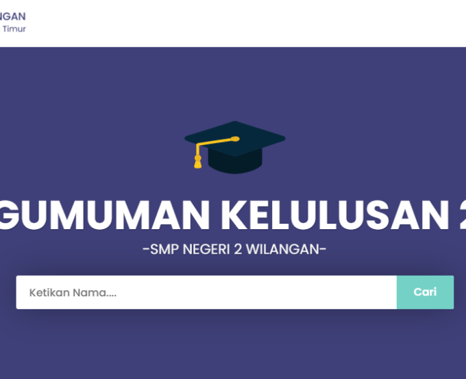 Pengumuman Kelulusan Kelas IX Tahun Pelajaran 2024/2025