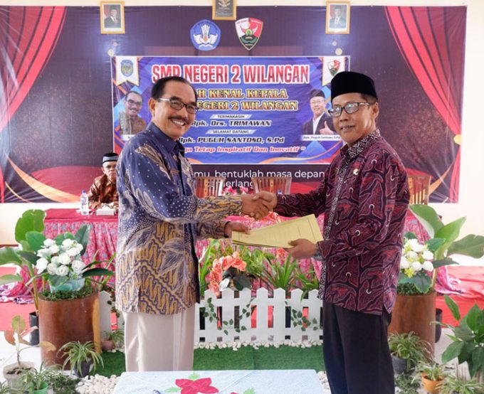 Serah Terima Jabatan Kepala SMP Negeri 2 Wilangan Tahun 2025