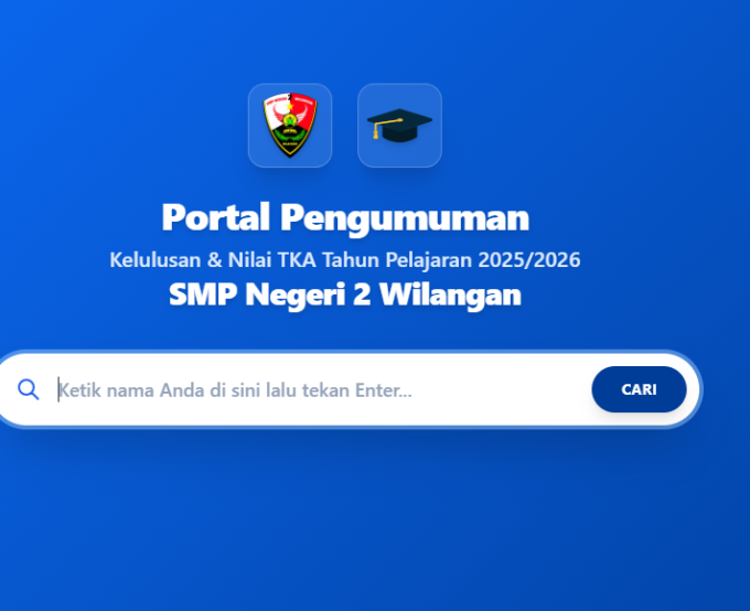 Pengumuman Kelulusan Kelas IX Tahun Pelajaran 2025/2026