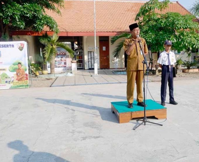 Bentuk Generasi Hebat, Pembukaan MPLS SMPN 2 Wilangan Tekankan Pembentukan Karakter Pada Murid Baru